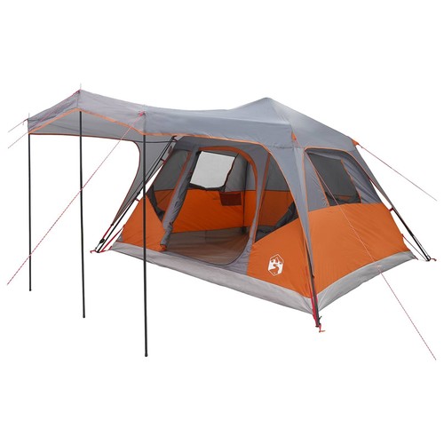 Family tent with - with, grey