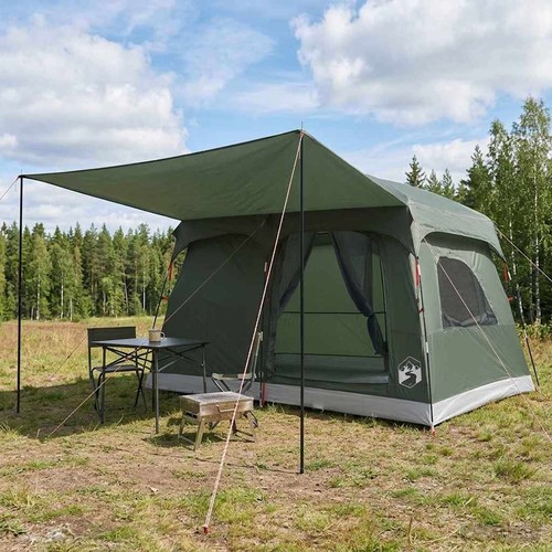 Family tent with roof - family,