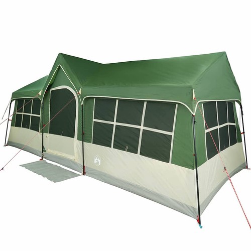 Family tent with - roof, green