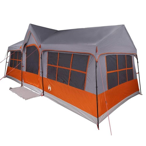Family tent with roof grey - tent,