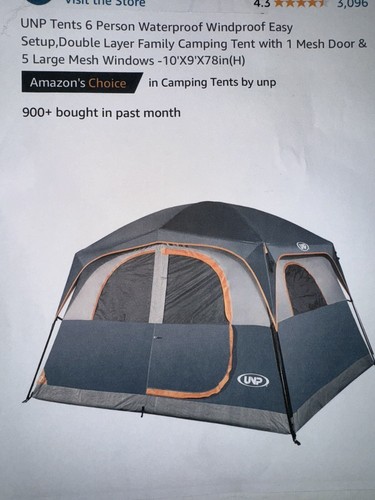 Unp tents person waterproof - tents,