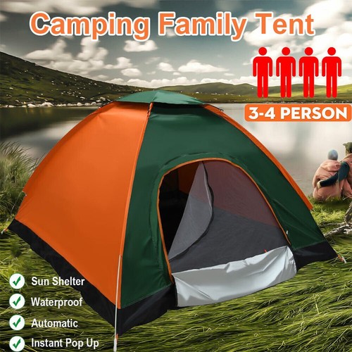 Person man family tent - 3-4,